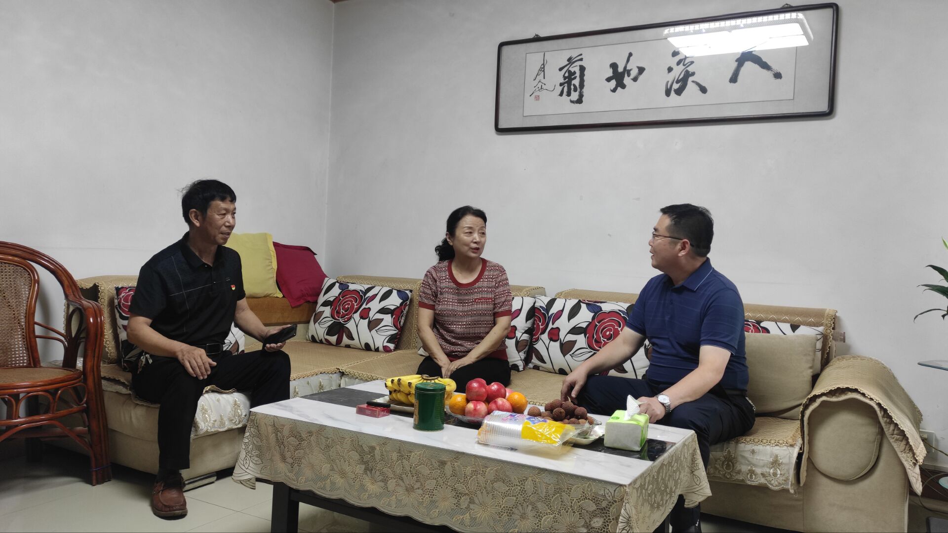 宿州工业学校领导走访慰问老党员和困难党员(图4)