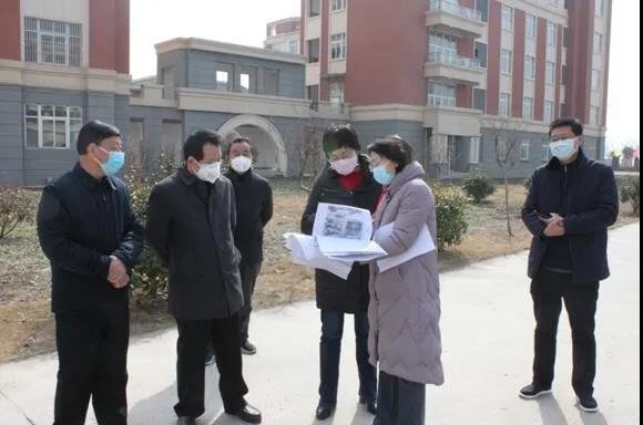 宿州市政府副市长马杰一行到宿州工业学校调研疫情防控工作(图1)