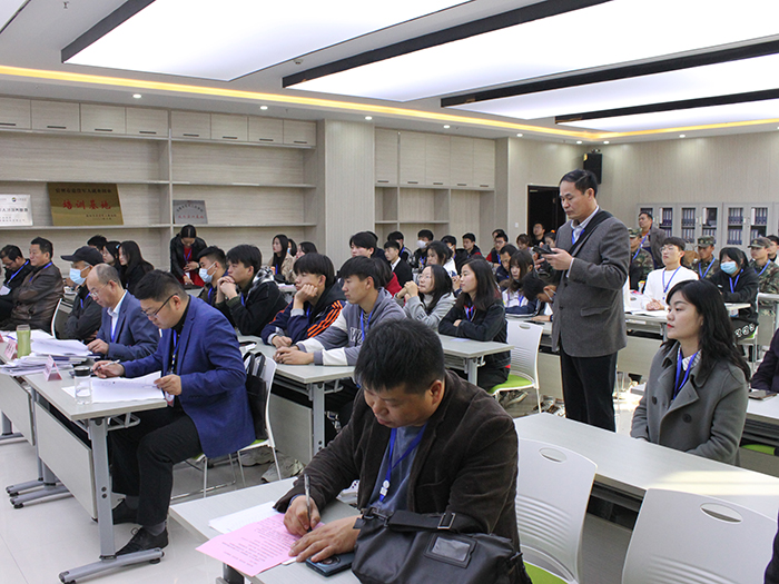 创新驱动创业 创业引领就业——2020年“淮海职教杯”创业大赛宿州市选拔赛暨宿州市职业院校创业大赛在宿州工业学校举行(图5)