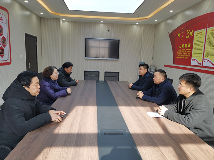 抢抓“长三角一体化”发展新机遇 再绘“校企合作”新蓝图---阿尼信息技术股份有限公司总经理杜晓一行来宿州工业学校洽谈深化合作事宜(图1)