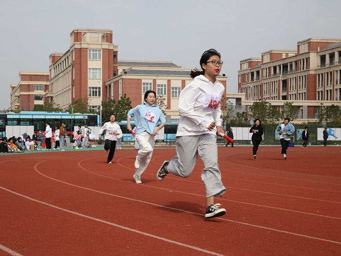庆建党一百周年 展工校健儿风采 ——安徽省宿州工业学校举行2021年春季田径运动会(图16)