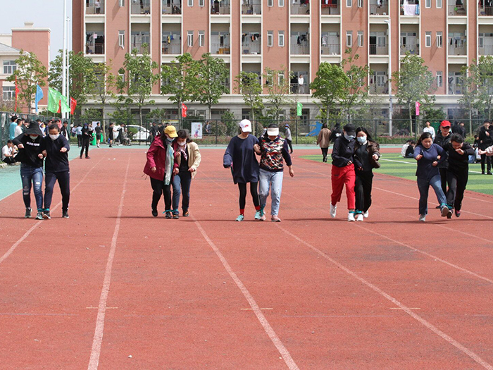 庆建党一百周年 展工校健儿风采 ——安徽省宿州工业学校举行2021年春季田径运动会(图20)