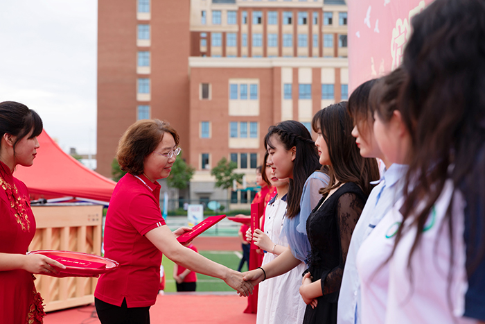 致敬百年风华,勇担时代使命,在党旗下放声歌唱——记宿州工业学校庆祝建党100周年合唱比赛(图17)