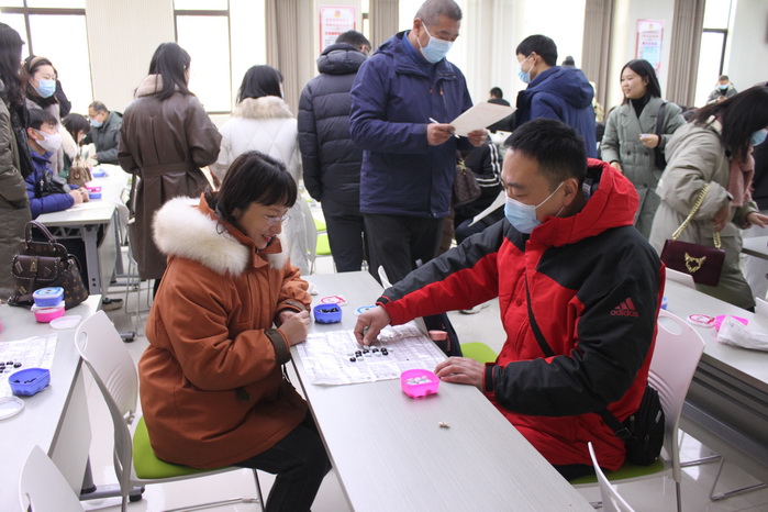 宿州工业学校举行迎新春教职工棋牌比赛(图2)