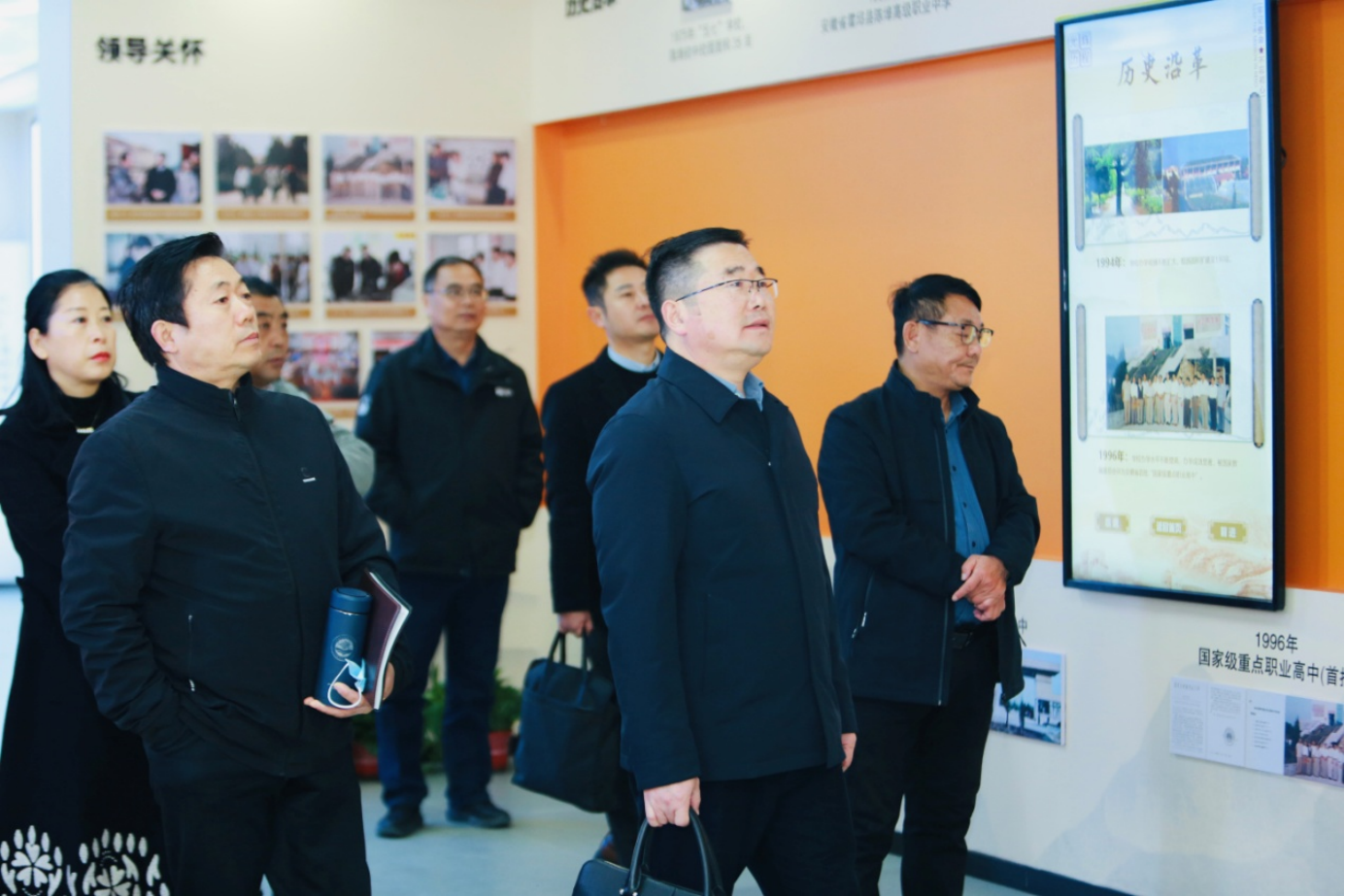 参观交流谋提高，共话职教促发展——宿州工业学校赴池州、六安参观交流(图4)