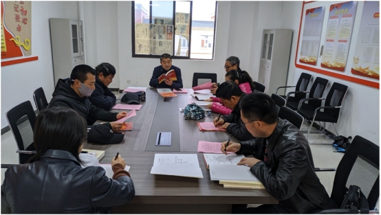 宿州工业学校第一党支部召开党史学习教育动员会(图1)