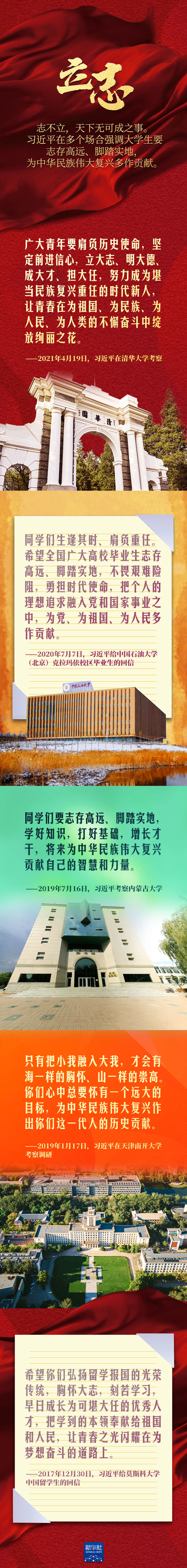 习近平和大学生在一起(图2)