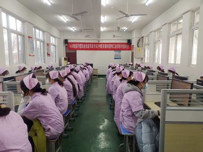 我市首批“1+X”证书制度试点认证考试在宿州工业学校顺利举行(图3)