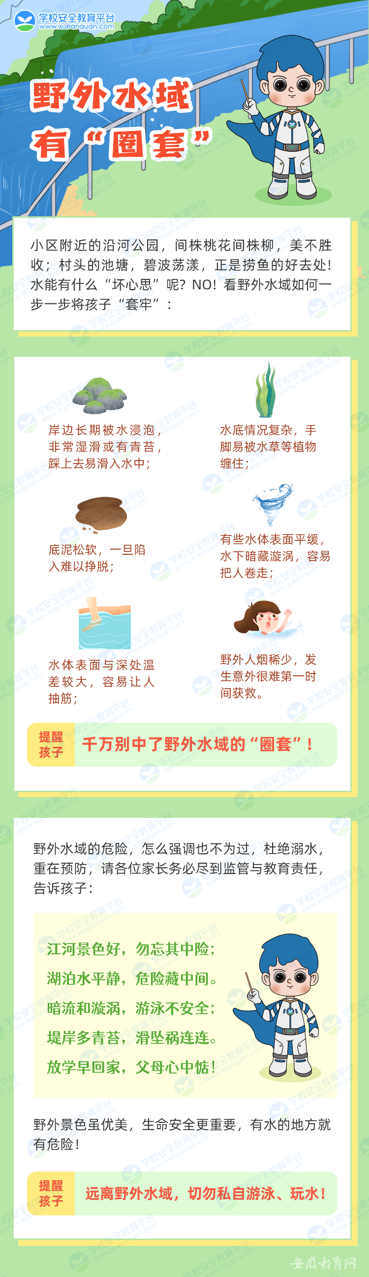 防溺水专题教育系列宣传图(图5)