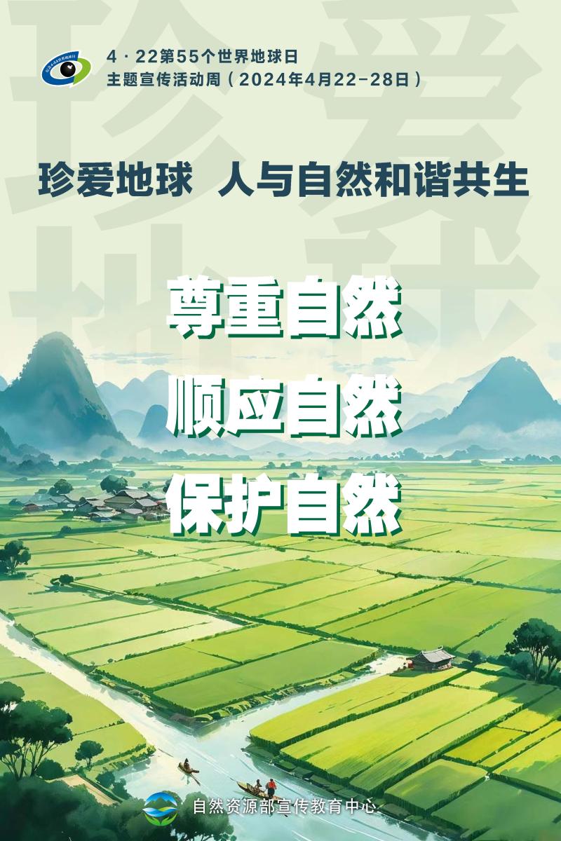 第55个世界地球日主题宣传活动周海报(图5)
