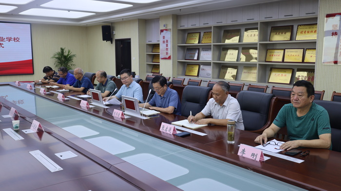 宿州职业技术学院高职中专分校揭牌仪式在宿州工业学校举行(图4)