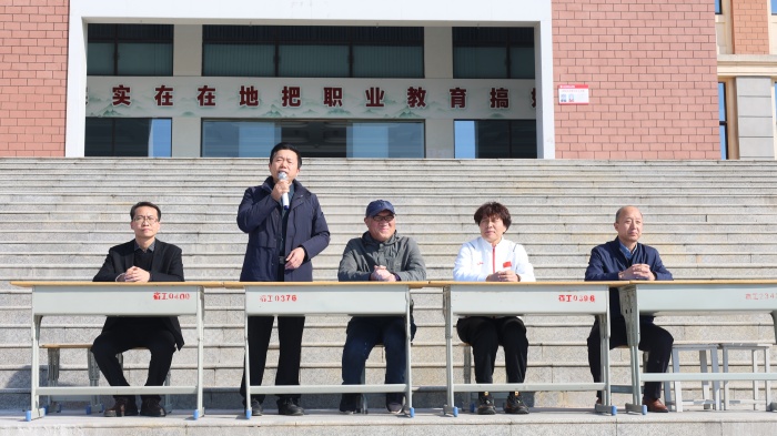 青春飞扬，活力绽放 ——安徽省宿州工业学校文化艺术系成功举办幼儿保育专业健身操展演(图1)