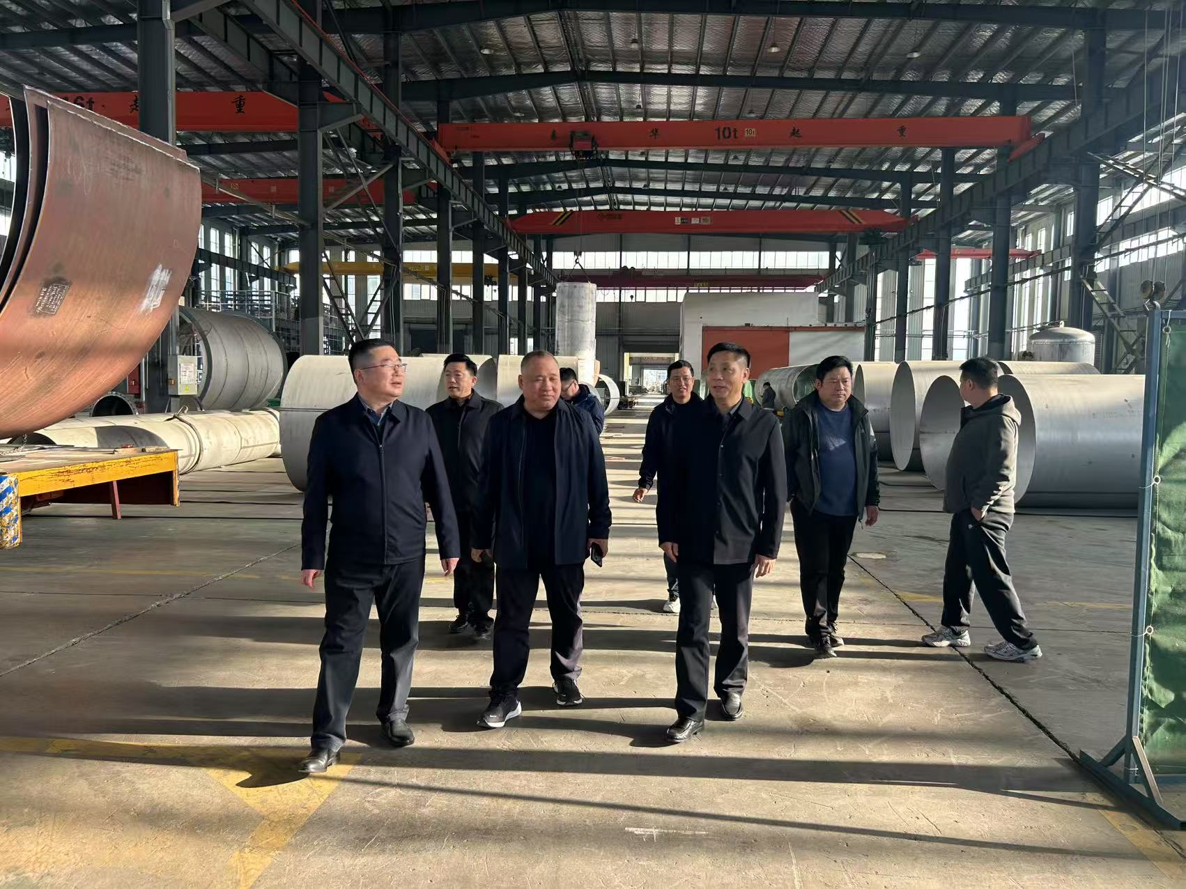 校企合作开新局 产教融合谋新篇 ——宿州工业学校赴宿马园区开展产教融合专题调研(图1)