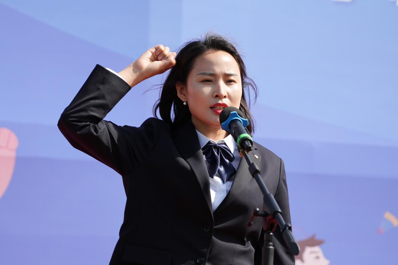 职教体教展风采 春日青春正当时——安徽省宿州工业学校第十一届春季田径运动会暨教职工运动会迎来开幕(图9)