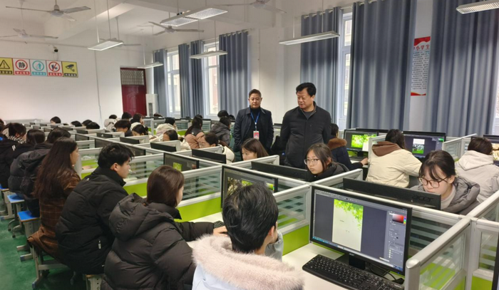 “展精湛技艺，铸工匠精神”——  安徽省宿州工业学校技能竞赛展学子风采(图1)