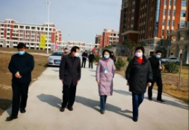 宿州市政府副市长马杰一行到宿州工业学校调研疫情防控工作