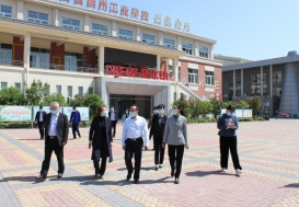 市政府副市长刘博夫到安徽省宿州工业学校慰问教职工