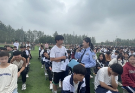 安徽省宿州工业学校举行反诈宣传进校园活动