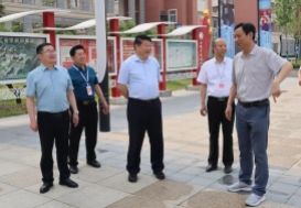 省教育厅一级巡视员解平到宿州工业学校调研指导工作