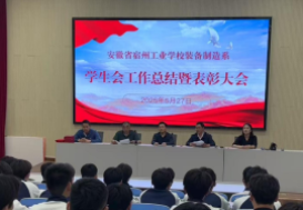 青春映五四，奋进新征程——安徽省宿州工业学校装备制造系2024 - 2025学年学生会总结暨表彰大会