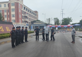 宿州工业学校开展安保培训，筑牢校园安全防线